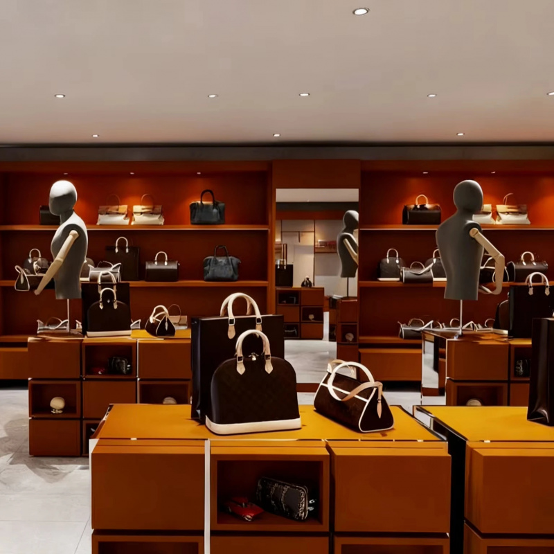 Luxury Bags In Store - Aménagements de magasin de sacs à