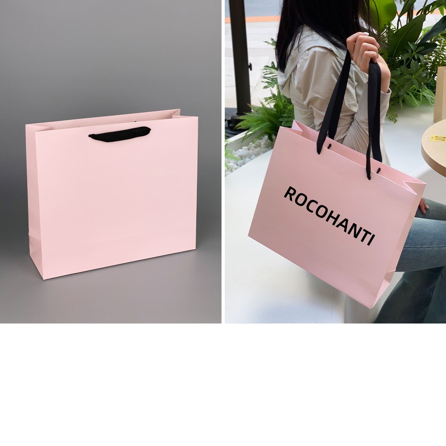 Luxury Bags Price - 50 sacs en papier personnalisés de