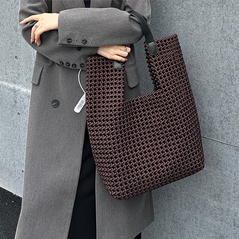 Luxury Bags Big - 2025 luxe évider tissé grande capacité