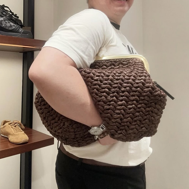 Sac de plage en paille de raph - Luxury Bags Reseller avis et prix