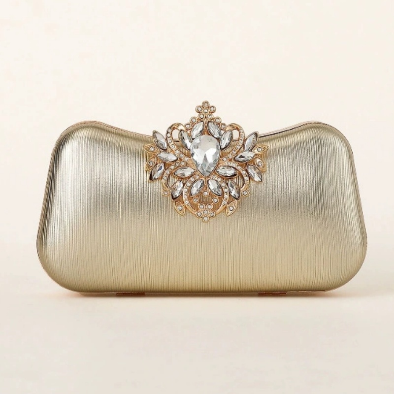 Pochette de soirée rigide en v - Luxury Bags Collection avis et prix