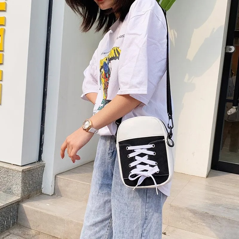 Sac à bandoulière en toile pou - Luxury Bags And Shoes avis et prix