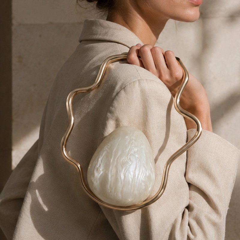 Mini sac à main en acrylique p - Luxury Bags Reseller avis et prix