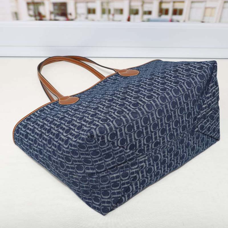 Sac fourre-tout en jean monogr - Tote Bag Leather Monogram avis et prix