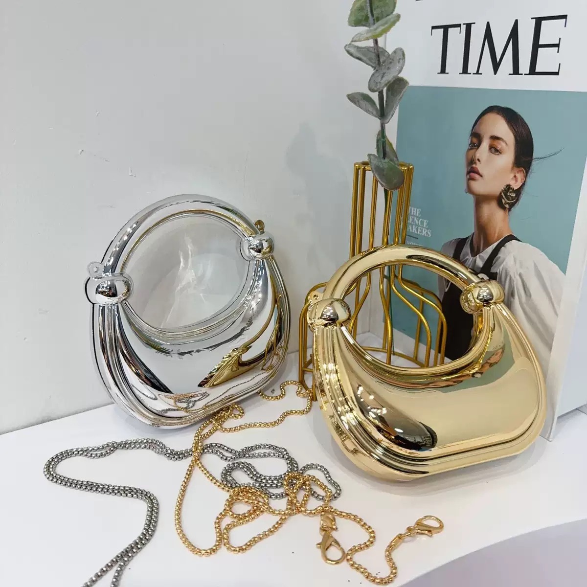 Mini sac de soirée doré, sacs  - Luxury Bags Reseller avis et prix