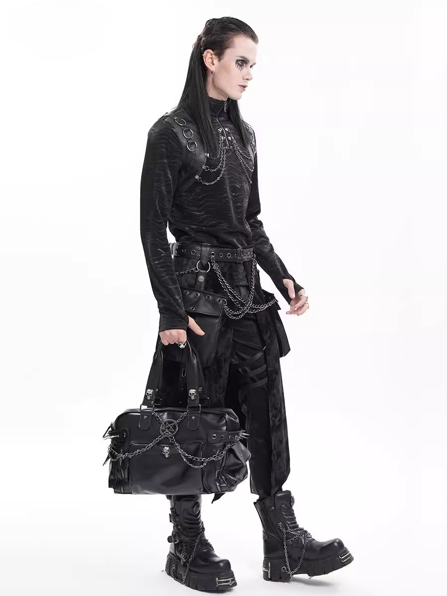 Mode noir fermeture éclair crâ - Luxury Bags Big avis et prix