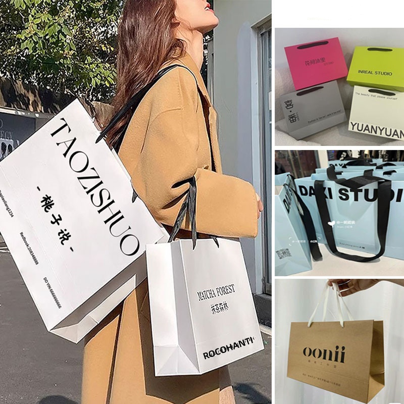 50 sacs en papier personnalisé - Luxury Bags Price avis et prix