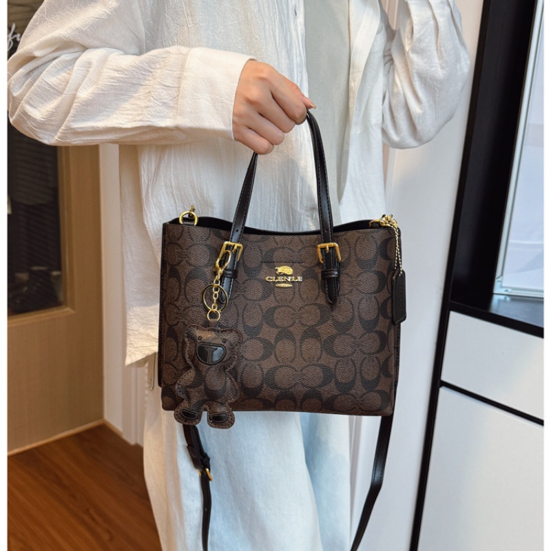 Sac fourre-tout élégant à mono - Tote Bag Leather Monogram avis et prix