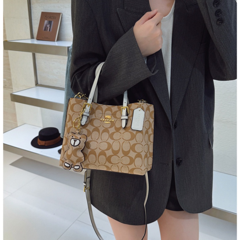 Sac fourre-tout élégant à mono - Tote Bag Leather Monogram avis et prix